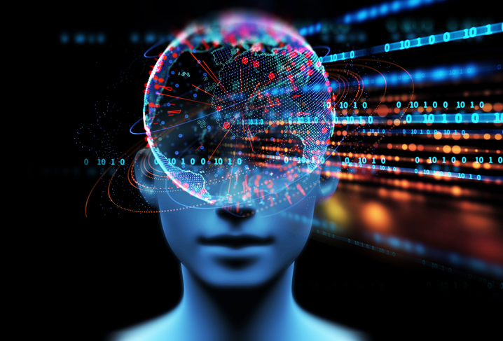 AI absorbing all the information and making data analysis.