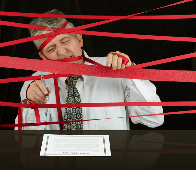 AI caught in red tape