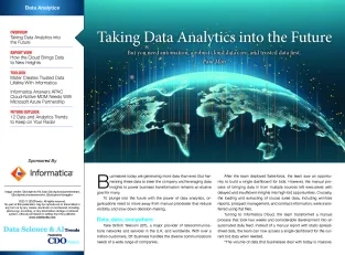 eGuide: Taking Data Analytics Into the Future