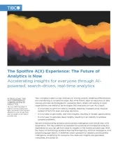 Experience the Future of Analytics 