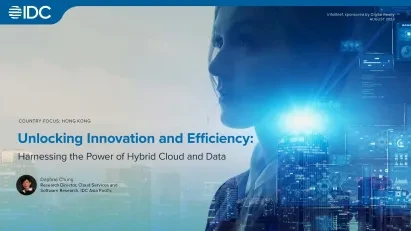 IDC InfoBrief: Hybrid Cloud & Data for Innovation in Asia Pacific and Hong Kong