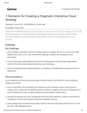 What Makes an Enterprise Cloud Strategy Pragmatic 