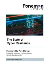 Ponemon Institute report on cyber resilency