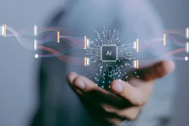 Image of the word AI
