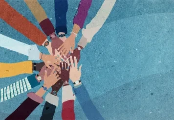 Photo to depict trust