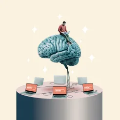 Renting brains