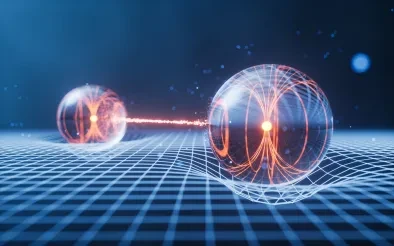 Quantum becomes entangled with reality