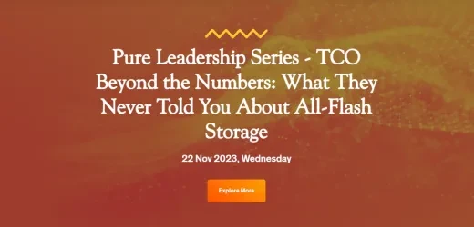 Pure Leadership Series - TCO Beyond the Numbers: What They Never Told You About All-Flash Storage 