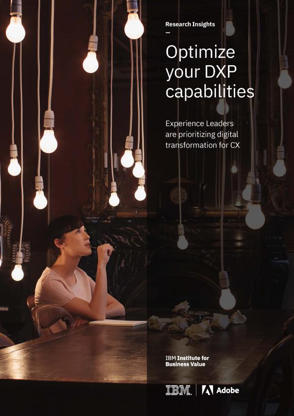 Optimize Your DXP Capabilities