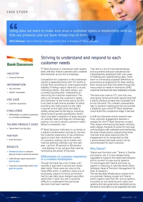 Banking on Customer Experience: A PT Bank Danamon Case Study