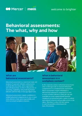 Behavioral Assessments: The What, Why, and How