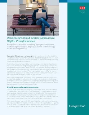 Continuing a Cloud-centric Approach to Digital Transformation