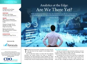 eGuide: Analytics at the Edge