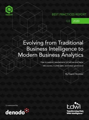 Evolving from Traditional BI To Modern Business Analytics