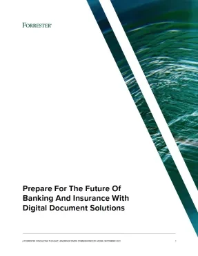Prepare for the Future of Banking and Insurance With Digital Document Solutions