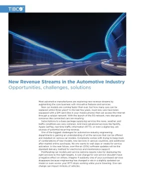 Switching Lanes to New Revenues With Advanced Analytics