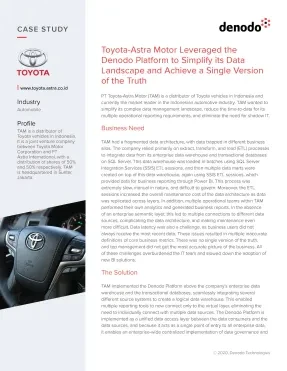Toyota-Astra Motor Gears up for Single Version of the Truth