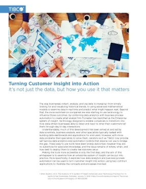 Turning Customer Insight into Action