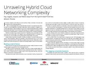 Unraveling Hybrid Cloud Networking Complexity